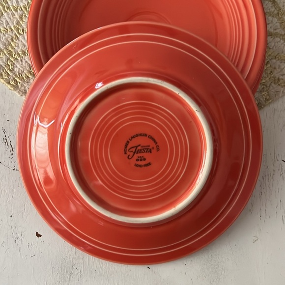 Fiestaware Dining Fiestaware 7 Salad Plate Persimmon Fiesta Hlc